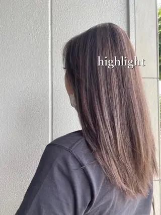 ロング 平野 朋未のヘアスタイル