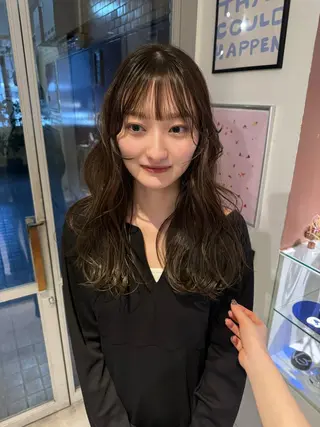 ロング カラー yuzu / bob shortのヘアスタイル