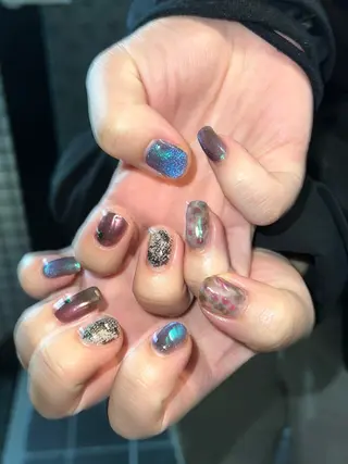 ネイル Hata nail 🎀個性派ニュアンスのネイルデザイン