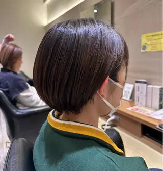 ショート hum立川 水野由香のヘアスタイル