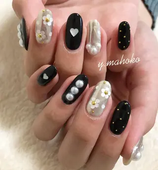 ネイル パラジェル有/ 長さだし/mahoのネイルデザイン
