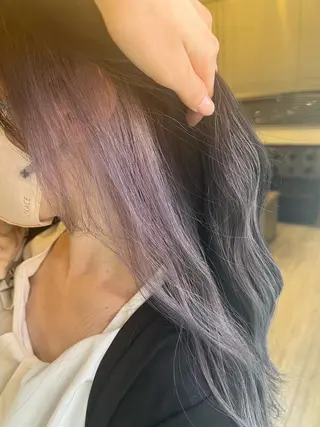 カラー ✄﻿aini天王寺 ✄﻿ゆ乃のヘアスタイル