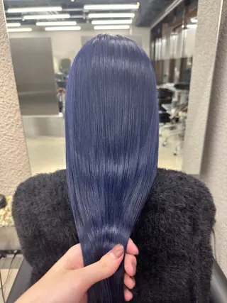 セミロング カラー 鈴木/ニュアンス パーマ/メンズのヘアスタイル