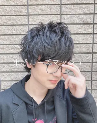 ショート メンズ 中尾 柊斗のヘアスタイル