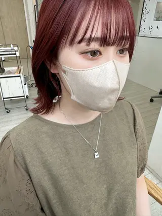 ショート カラー 遠藤 愛莉のヘアスタイル