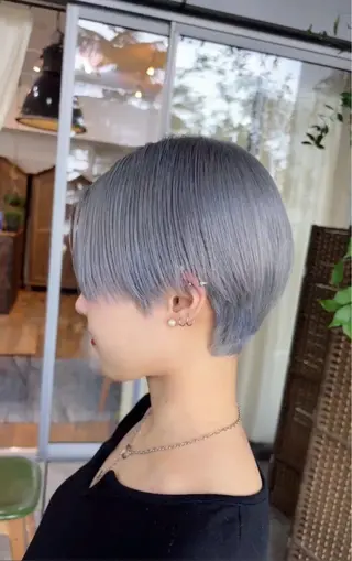 カラー 東茉央/ブリーチ リタッチ🧸銀座のヘアスタイル