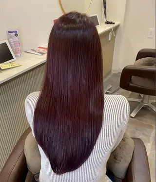 ロング カラー ヘアアレンジ Perfume by afloat 高橋樹のヘアスタイル