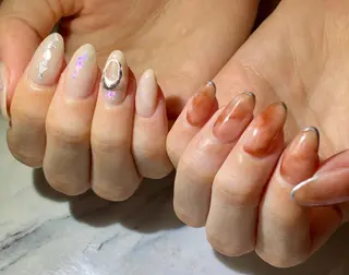 ネイル Lino+ ネイル&よもぎ蒸しのネイルデザイン