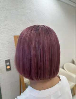 ショート カラー 艶髪 黄金比みくのヘアスタイル