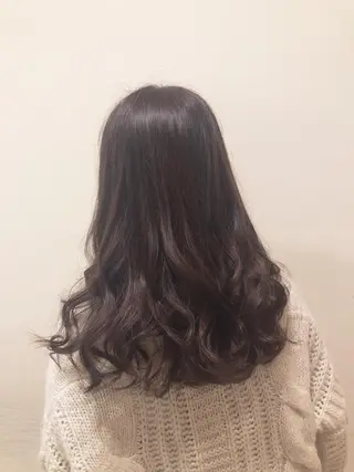 ロング カラー モテ艶カラー 🎖さえきはるかのヘアスタイル