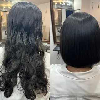 ミディアム hanaco .のヘアスタイル