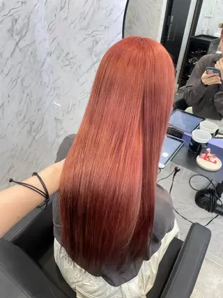ロング カラー 韓国ヘア🎀 /♡𝓝𝓸𝓪♡のヘアスタイル