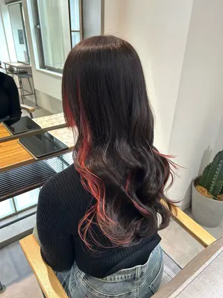 ロング 仁科 亮祐 ✂︎カット✂︎のヘアスタイル