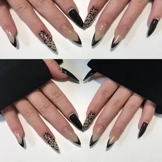 ネイル cocoro🖤 長さだし/個性派のネイルデザイン