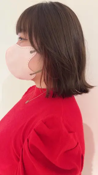 ミディアム 🫧ツヤ髪個室美容室 安食茉莉🫧のヘアスタイル