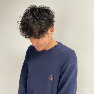 メンズ 本間 かえでのヘアスタイル