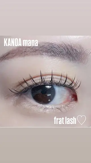 マツエク・マツパ KANOA manaのマツエク・マツパデザイン