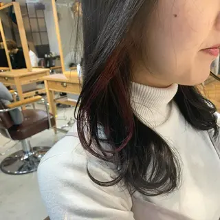 ミディアム 鈴木 梓のヘアスタイル