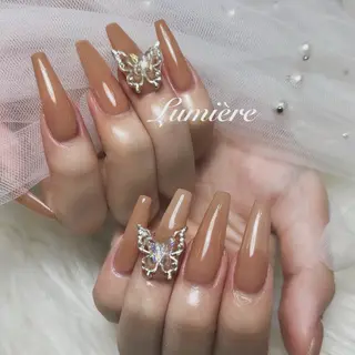ネイル Lumière｜ ロング｜ワンホンのネイルデザイン