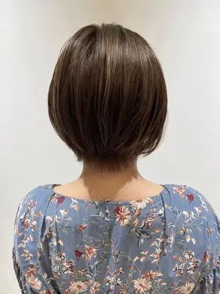 ショート カラー 🐺ウルフ/レイヤー 似合わせ‎🤍沙羅のヘアスタイル