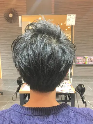 ショート メンズ 吉村 周馬のヘアスタイル