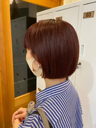 カラー なかむら ゆきのヘアスタイル