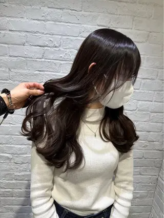 ミディアム 安達 祥生のヘアスタイル