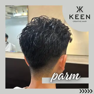 ミディアム KEEN creative hare所属・刈り上げの あおきさんのヘアスタイル