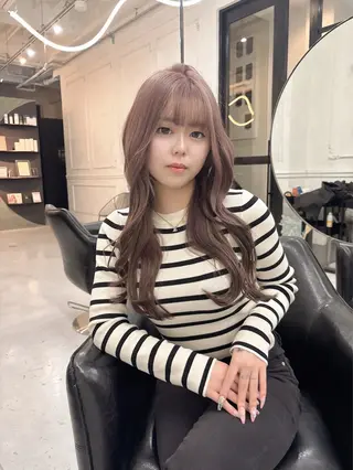 ロング カラー Maison Halu YUKIのヘアスタイル