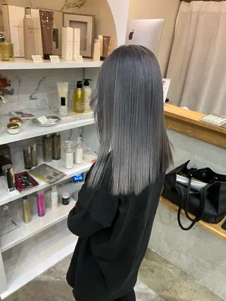 カラー いざわりお /梅田/ブリーチのヘアスタイル