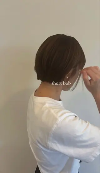 ショート 伴 星来のヘアスタイル