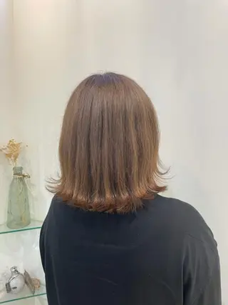 カラー 髪質改善カラー🤍 エクステ✨君島由実子のヘアスタイル