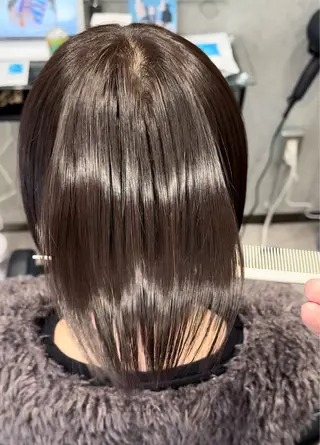 ショート ドライ カット✂️髪質改善のヘアスタイル