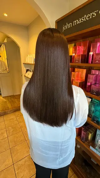 ロング パーマ  ︎︎ KASUMIのヘアスタイル