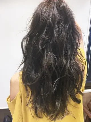 セミロング 店長 小池アキトのヘアスタイル