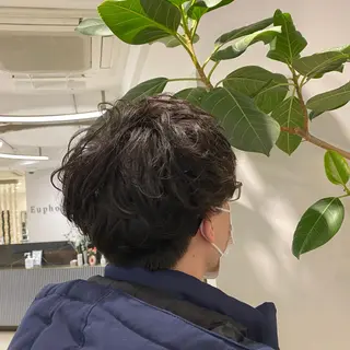 メンズ equal銀座 黒田💚のヘアスタイル