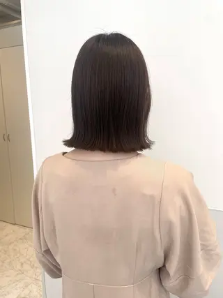 ミディアム カラー GPIP 近藤沙樹のヘアスタイル