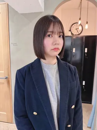 ショート カラー 透明感似合わせカラー 🍀あかり🍀のヘアスタイル