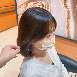ミディアム 韓国ヘア🕊村上 ののこ🕊のヘアスタイル