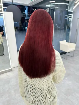 ロング カラー ブリーチ指名No.1 Daikiのヘアスタイル