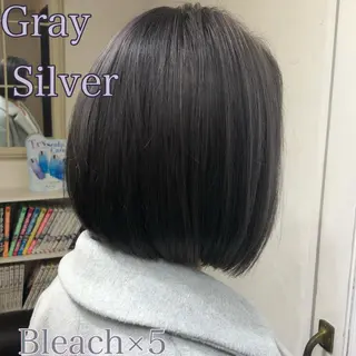 ショート カラー Soleria 田中慎一のヘアスタイル