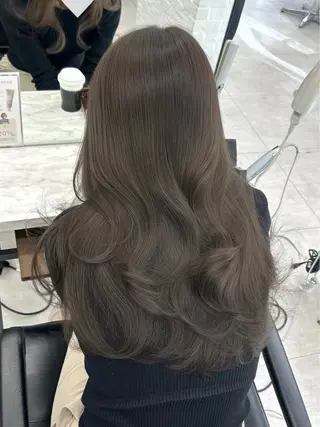 ロング カラー 透明感カラー 古山 結季🌙🖤のヘアスタイル