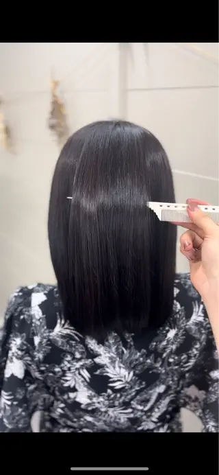 カラー 田口 夏鈴のヘアスタイル