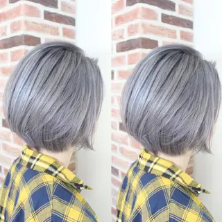 ショート カラー 平野 朋未のヘアスタイル