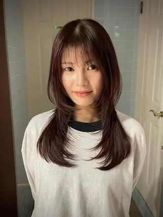 カラー airi໒꒱·ﾟ /デザインカラーのヘアスタイル