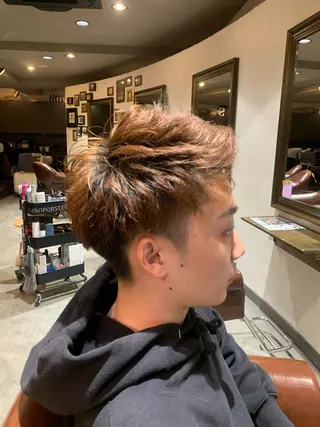 ショート メンズ 佐々木陸斗 ショート&メンズのヘアスタイル