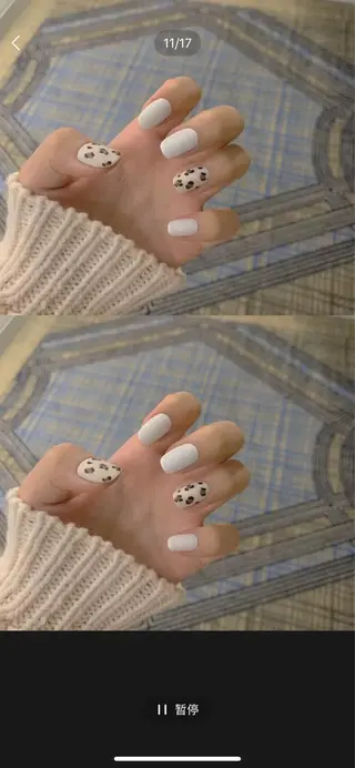 ミディアム ネイル Moonstone Salonのネイルデザイン