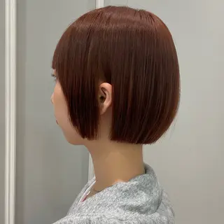 ショート カラー 🩶赤み消しカラー 🐈⬛荻野美思🐾のヘアスタイル