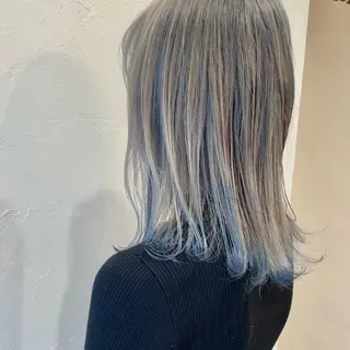 セミロング カラー beronica ベロニカのヘアスタイル