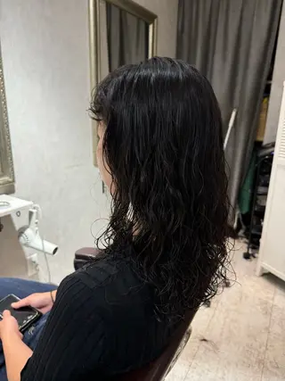 パーマ 山口 彩乃のヘアスタイル